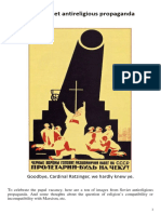 Early Soviet Antireligious Propaganda Part I