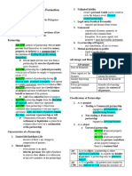 Partnership Notes