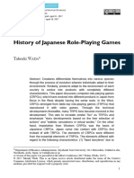 History of Japanese Role-Playing Games