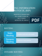 Routing Information Protocol (RIP)