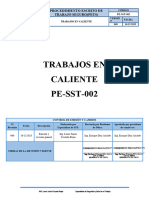 PC-SST-002 Trabajos en Caliente