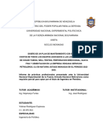 Elaborar e Implementar Un Plan de Mantenimiento Con Estimacion de Costo