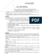 Travail - Chaleur - Energie Interne: Thermodynamique