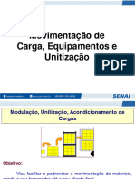 Movimentação de Carga, Equipamentos e Unitização