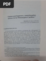 Cunha Mafalda - Titulos Portugueses y Matrimonios