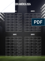 Calendario y Partidos de La Copa America 2024 PDF