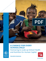 WFP School Feeding Strategy Executive Summary