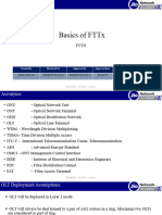 Basics of FTTX