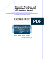 (Download PDF) General Chemistry Principles and Modern Applications 11th Edition Petrucci Solutions Manual Full Chapter