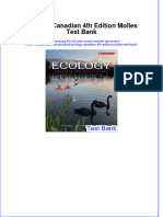 (Download PDF) Ecology Canadian 4th Edition Molles Test Bank Full Chapter