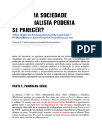 COMO UMA SOCIEDADE ECOSSOCIALISTA PODERIA SE PARECER - Por David Klein em