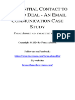 Email Communication Case Study