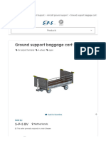 Ground Support Baggage Cart - TOW Ø40