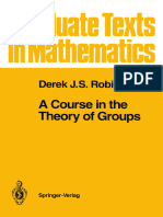 A Course in The Theory of Groups, Derek J. S. Robinson.1