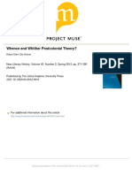 Vol43 Robert Stam Whence and Whither Postcolonial Theory