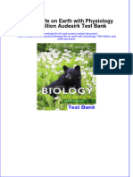 Instant Download PDF Biology Life On Earth With Physiology 10th Edition Audesirk Test Bank Full Chapter