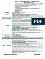 Liste Des Pièces À L'audit - Révisé