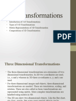 Ch. 4 3-D Transformations