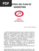 Control Del Plan de Marketing...