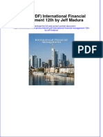 (Ebook PDF) (Ebook PDF) International Financial Management 12th by Jeff Madura All Chapter