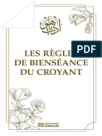 Les Règles de Bienséance Du Croyant