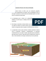 Comportamiento Sísmico de La Zona de Estudio