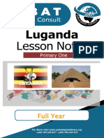 P.1 Luganda Revised Lesson Notes - ASBAT Educ. Consult Term 1-3 2024 Advert