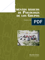 Muñoz - Cap. 1 Elementos Básicos de La Psicologia de Los Grupos