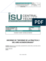 Informe Aire Acondicionado