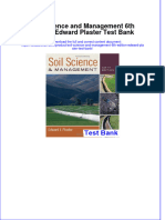 Instant Download PDF Soil Science and Management 6th Edition Edward Plaster Test Bank Full Chapter