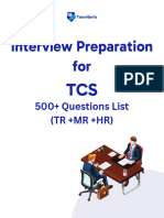 Tcs Interview Questions List