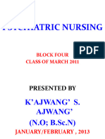 Psychiatric Nursing