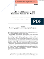 J of Accounting Research - 2024 - KRUEGER - The Effects of Mandatory ESG Disclosure Around The World