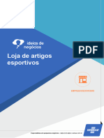 Loja de Artigos Esportivos: Empreendedorismo