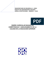 Diseño Curricular Basado en Competencias y Aseguramiento de La Calidad en La Educaion Superior