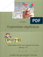 2ºD ESO - Tema 5-Expresiones Algebraicas (V. PPS)