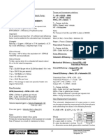 Formulas: Parker Hannifin Corporation