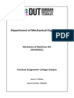 Linkage Mechanism Report GA