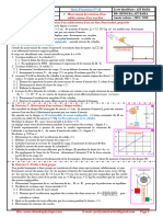 Série D'exercices 15, Mouvement de Rotation D'un Solide Autour D'un Axe Fixe, 2BAC BIOF, SM, SP, PR JENKAL RACHID