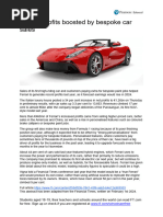 Ks4 Case Study 38 Ferrari