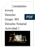 Derecho Notarial Act 1