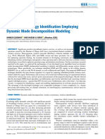 Wireless Technology Identification Employing Dynamic Mode Decomposition Modeling 3