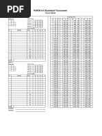 Score Sheet