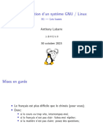 Cours 01 Linux