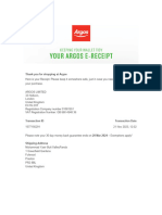 Argos Invoice111