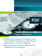 5 KM Slides Ch11 Factors Influecing KM