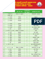 JCERT Calendar-2024 Holiday List