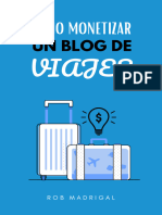 Monetizar Blog de Viajes