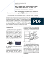 The Behaviour of Welding Connections - Hery