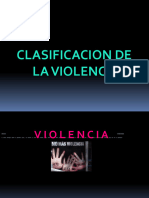 PRESENTACION Clasificacion de Violencia